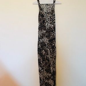 H&M leopard Maxi dress